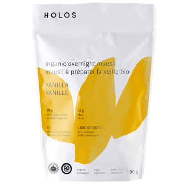 Muesli à préparer la veille - Vanille