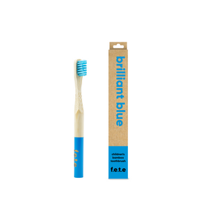 Brosse à dent en bamboo pour enfants - Brilliant Blue