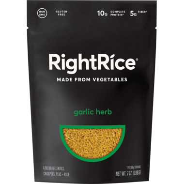 Riz Rightrice - Herbes et ail