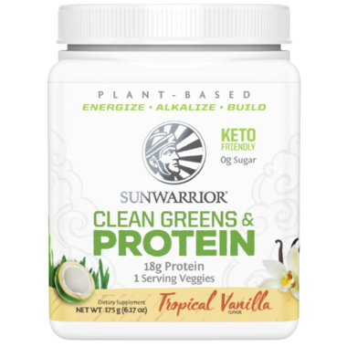 Protéines végétales avec greens - Vanille Tropicale