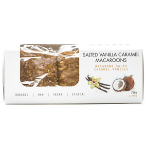 Macarons au caramel et vanille salé
