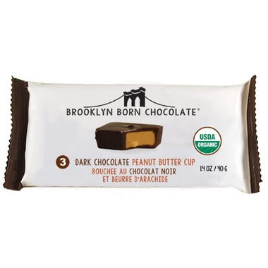 Cups chocolat noir et beurre d'arachide biologiques
