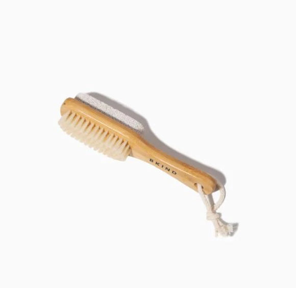 Brosse pour les pieds en bamboo