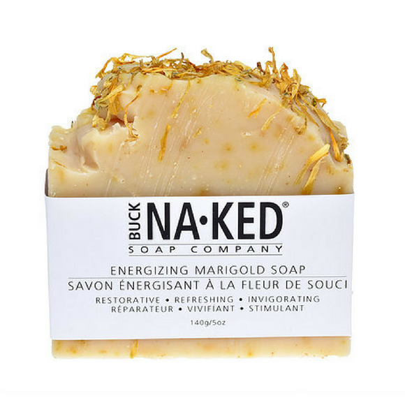 Savon artisanal énergisant à la fleur de souci