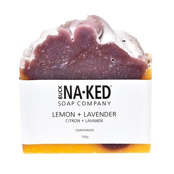 Savon artisanal citron et lavande