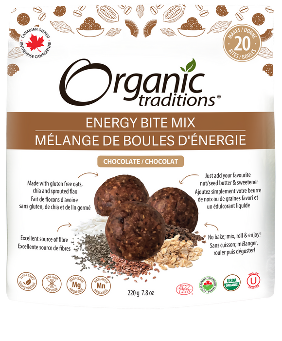 Mélange à boules d'énergie - Cacao