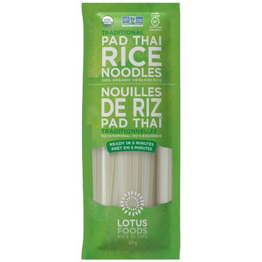 Nouilles de riz pour Pad Thaï biologique